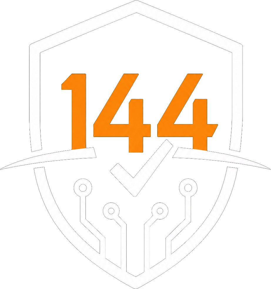 144 logo